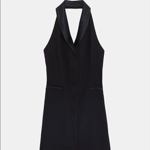 NEW Zara Tuxedo Dress - XS